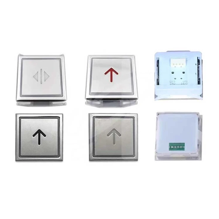 ThyssenKrupp Elevator Car Emergency Lighting Push-button Type Light AN213G01 DC24V Square Light suppliers